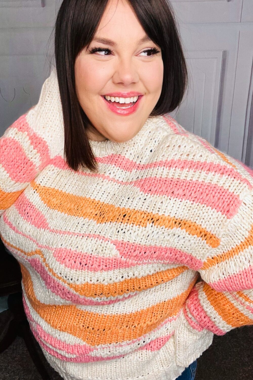 I Love You So Chunky Knit Sweater - Image 9